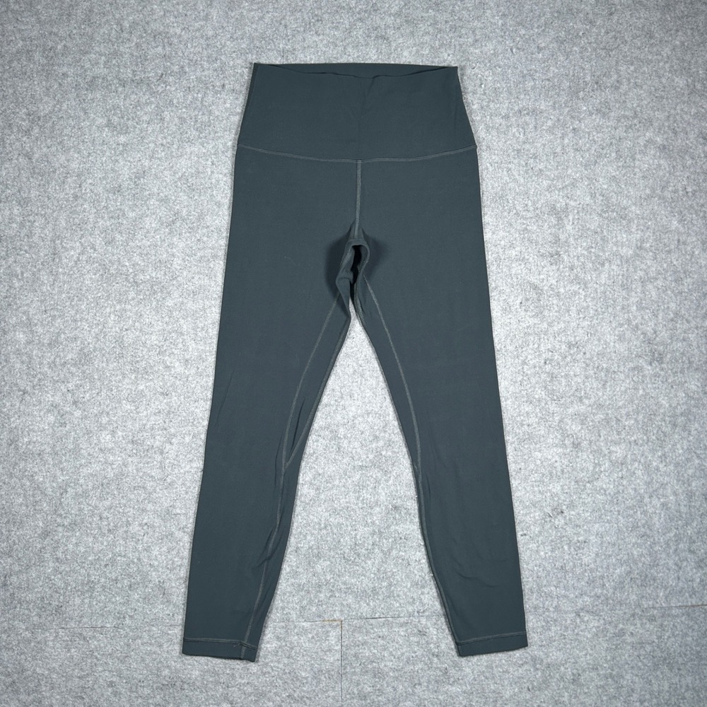 Lululemon align 25" Leggings Womens 6 Dark Gray High Rise Yoga Athletic Workout